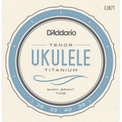 D'Addario EJ87T Ukulele Tenor Titanium